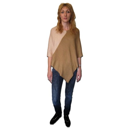 Poncho bicolore Alpaquita