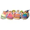 Barrette à cheveux figurines