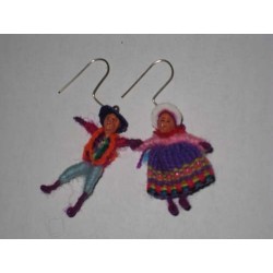 Boucles d'oreilles figurines