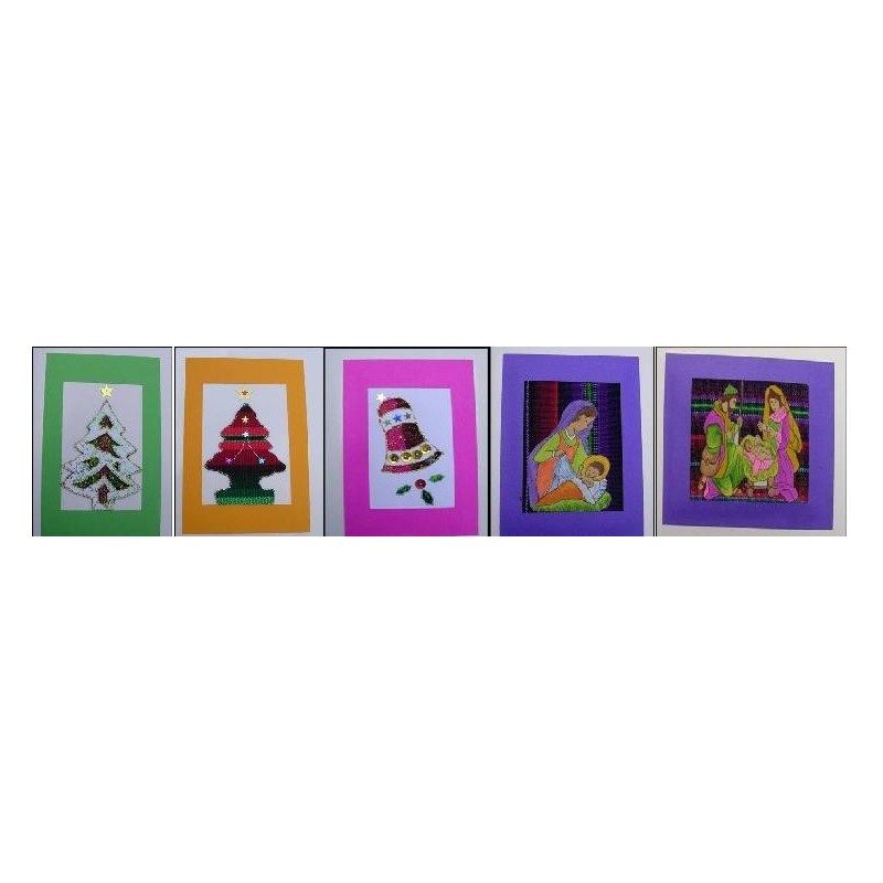 Carte de noël moyenne Carte de noël moyenne